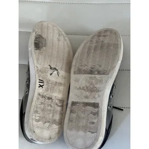Aldo Womens‎ Do Ya Thing Clear PVC Black Low Top Sneakers Size 7.5 EUR 38 thumbnail 9