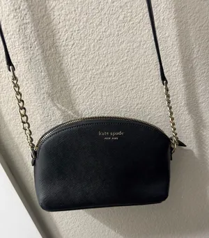 Kate Spade Black Hilli Crossbody Bag Leather Purse thumbnail 1