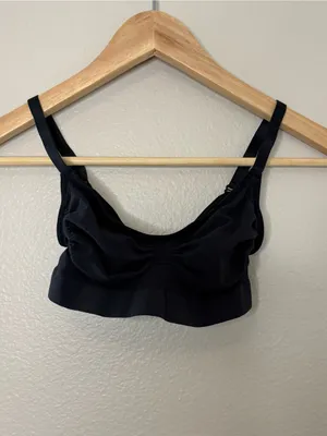 skims seamless sculpt black bra bralette shapewear bodywear xxs/xs women casual thumbnail 2
