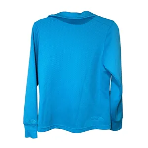 Salomon Asymmetrical‎ Zip Motomesh Pullover Blue Size Medium thumbnail 4