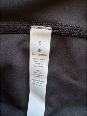 Lululemon Swift Speed With Pockets High Rise 28” Black Size 8 NWT thumbnail 6