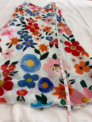 Charlie B Floral Cotton Modal Midi Dress M NWT thumbnail 8