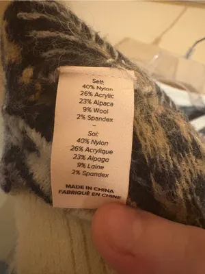 Cinq à Sept Shania Wool Alpaca Blend Multi-Pattern Sweater thumbnail 5