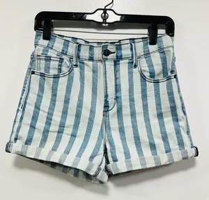Hidden shorts! High-rise striped shorts purchased from the buckle women’s size 9 thumbnail 1