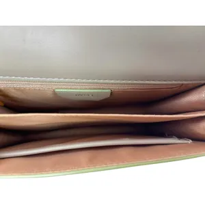 JW Pei Mini Flap Green Croc Faux Leather Vegan Crossbody Strap Bag Handbag OS thumbnail 5