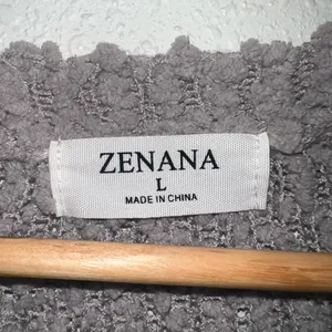 Zenana‎ Outfitters Gray Cardigan Sweater thumbnail 2