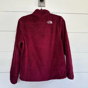 The North Face Maroon Osito Patterned Jacket Size Small thumbnail 3