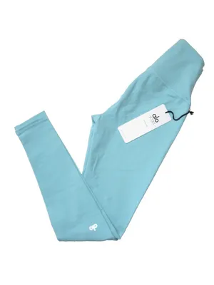 NWT Alo Yoga High-Waist Airbrush Legging in Blue Quartz Stretch Workout XS thumbnail 9