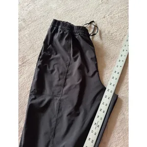Lululemon Women's Final Play Loose‎ Fit Cropped Yoga Pants Black Size 10 thumbnail 9