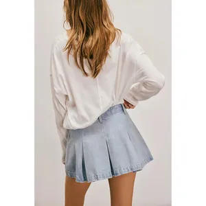 Free People We The Free Madison Ave Pleated Mini Skirt New with tags! Size 28 thumbnail 2