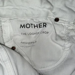 Mother The Looker Crop White Preppy Designer‎ Classic Skinny Jeans 27 thumbnail 6