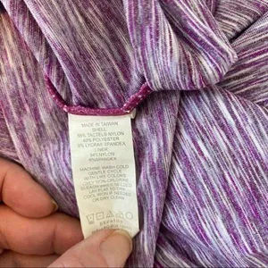PrAna Women's Amaya Eggplant Purple Space Dye Shelf‎ Bra Racerback Dress Size S thumbnail 7