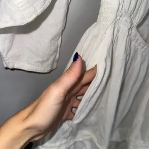 Free People Mini Dress Women XS White Good Smocked Open Back Cotton thumbnail 7
