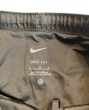 Nike black running shorts size L #running #athletic thumbnail 3