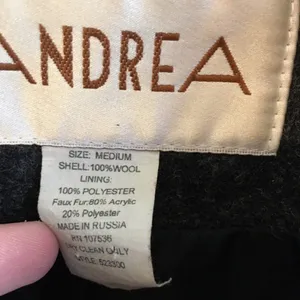 Andrea medium wool grey jacket‎ Gray thumbnail 6