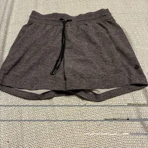 Lululemon Spring Break Away Short 4-way Stretch 3' Heather Grey See Pics thumbnail 2