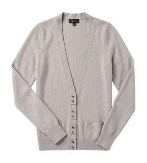Aqua Cashmere V-neck Cardigan Size Small thumbnail 1