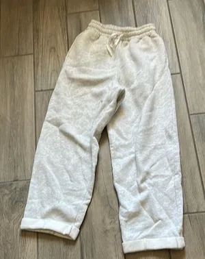 ASOS Gray Track Pants Relaxed Fit Joggers thumbnail 1