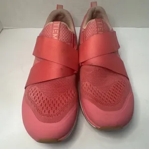 TIEM Slipstream Women’s Indoor Cycling Shoes Size 7 Coral Pink SPD Cleats thumbnail 4