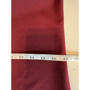 Bella Flore Burgundy Bell Sleeve Dress L Ruffle Flare Sleeve Shift Cocktail Chic thumbnail 10