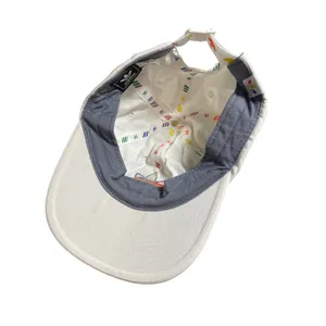 Adidas Unisex White Rainbow Pride Relaxed Logo Strapback Baseball Cap Hat OS thumbnail 3