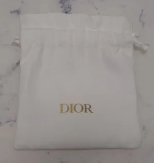 DIOR White STORAGE cover/pouch/dust bag Small DUST BAG New No Tag thumbnail 1