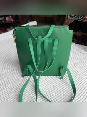 Montana West Green Tote with Gold Buckle Accents thumbnail 3