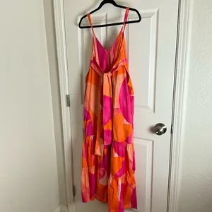 Anthropologie Peixoto multi color Maxi Dress size small thumbnail 12