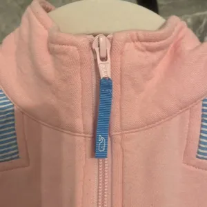 EUC Vineyard Vines Pink 3/4 Zip XS Cute! thumbnail 3