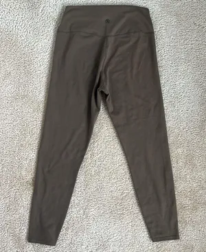 Sage Collective High Waisted Athletic Leggings in Brown Women’s Large thumbnail 3