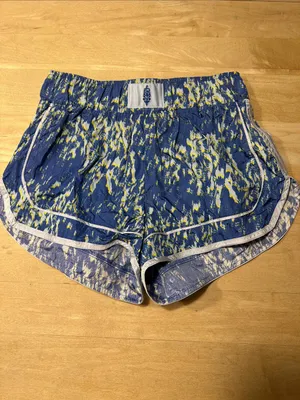 FP Movement by Free People Varsity Blue Printed Shorts Sz XS thumbnail 6