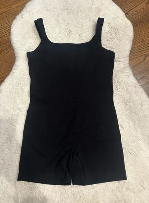 NWOT Amazon Biker Short Romper thumbnail 1