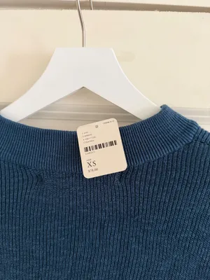 NWT Free People Malibu Solid Surf Set size XS color blue thumbnail 5