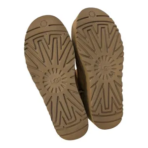 UGG Chestnut Suede Platform Ankle Booties thumbnail 6
