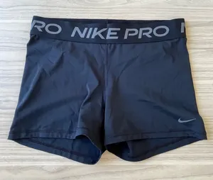 Nike Pro Women's Dark Gray Athletic Shorts thumbnail 1