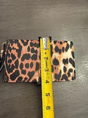 Juicy Couture‎ Leopard Print Wallet Wristlet w/ Phone Pocket Vintage Y2K thumbnail 10