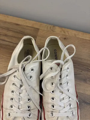 Converse Chuck Taylor All Star Lace Up Sneakers White Unisex thumbnail 5