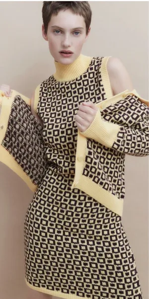 ZARA Sweater Dress Knit thumbnail 1