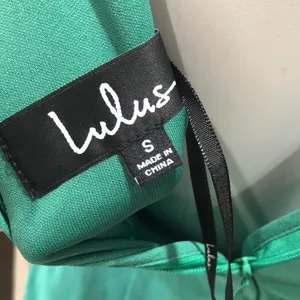 Lulus green NWT dress thumbnail 6