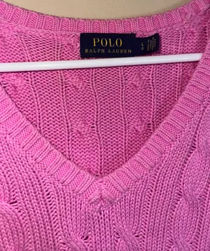 Ralph Lauren Pink Cable-knit Sweater thumbnail 5