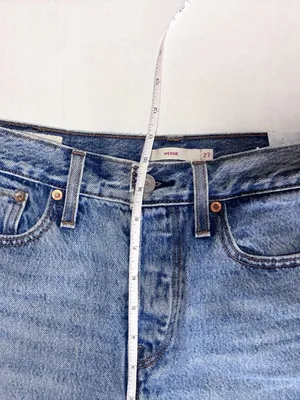 Levi's Premium Wedgie Fit Ankle Jeans - 27 - Light Wash thumbnail 10