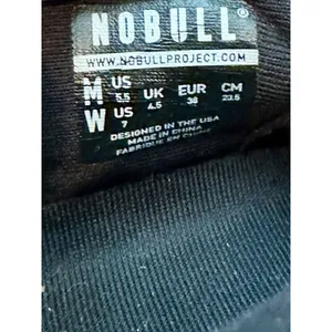 NOBULL Superfabric Trainer Black Crossfit Shoes Unisex M 5.5/W 7 EUC!!! thumbnail 9