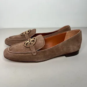 Tory Burch Miller Suede Loafers Size 7 thumbnail 6
