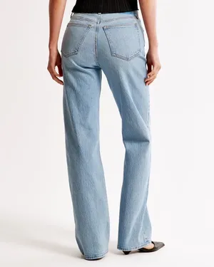 Abercrombie High-Rise 90s Relaxed Jeans thumbnail 3