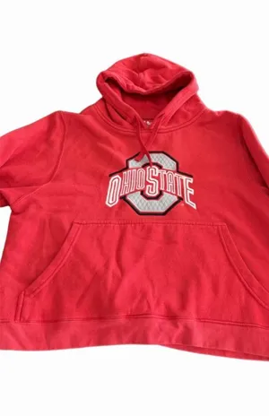 OHIO STATE Quilted Embroidered Hoodie - P2 Pro Player - Size 16/18 (XL) thumbnail 1