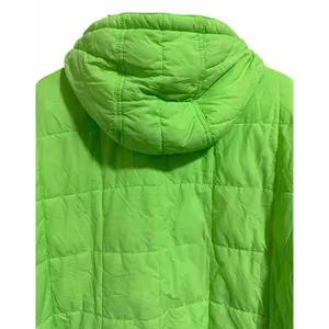 Free People Movement Pippa Packable Pullover Puffer Neon Lime Glow Women's Large thumbnail 4