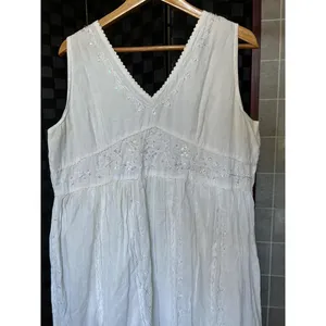 Vintage Maxi Dress 90s Iridescent Embroidered Cottagecore Whimsical Fairy Grunge thumbnail 3