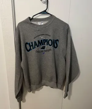Jerzees NFL Carolina Panthers Sweatshirt thumbnail 1