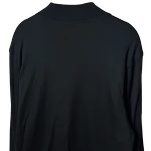 Banana Republic Black Zipup Jacket Capsule Preppy Athleisure Old Money M thumbnail 6