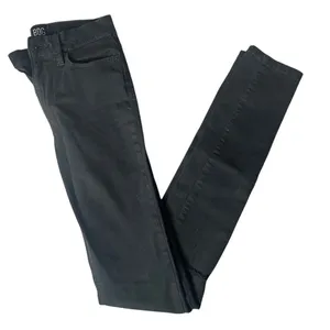 BDG Urban Outfitters Twig High Rise Black Skinny‎ Jeans Distressed Knee Size 24 thumbnail 1
